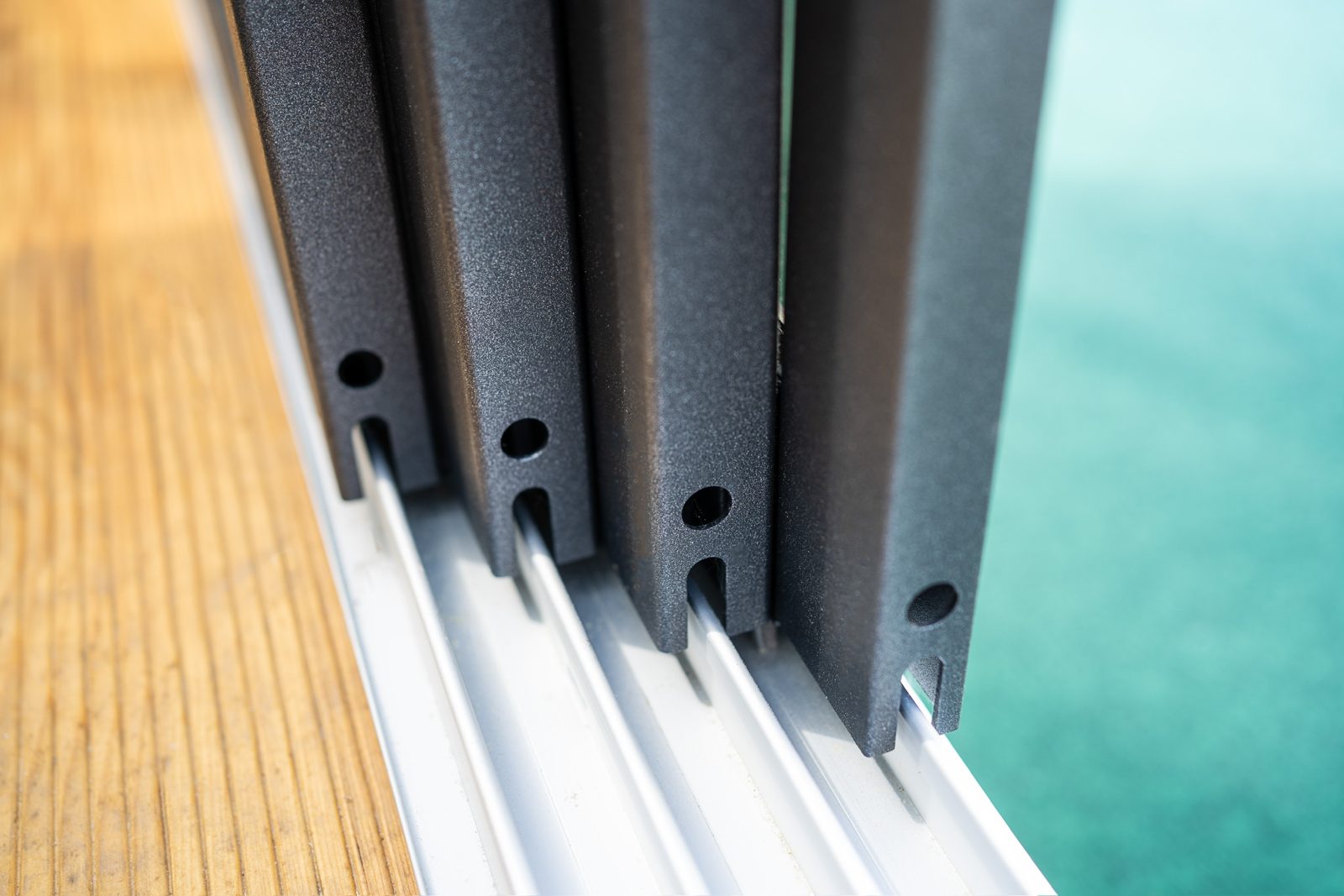 Hliníkové profily připravené k montáži